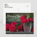 Recherche de rose rouge vintage cartes postales Fleurs