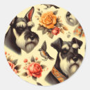 Recherche de chien de schnauzer autocollants Mignon