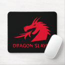 Recherche de dragon rouge tapis souris Magique