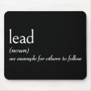 Recherche de plomb tapis souris Noir