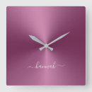 Recherche de magenta horloges Monogramme