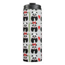 Recherche de panda coeur tasses Illustration