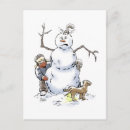 Recherche de de bonhomme neige cartes postales Carotte
