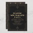 Recherche de new year eve party invitations Noir