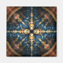 Recherche de médaillon magnets Bleu