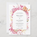 Recherche de bleu et rose mariage invitations Fleurs