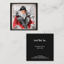 Recherche de le père noël vintage cartes visite Joyeux