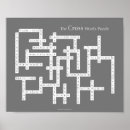 Recherche de mots croisé posters Toute personne
