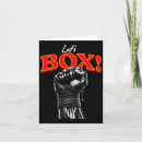 Recherche de gants de boxe vœux cartes Moulage en boîte