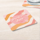 Recherche de funky dessous de verres Orange
