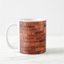 Recherche de brique rouge tasses Noir