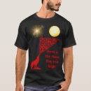 Recherche de loup hurlant lune tshirts Nature