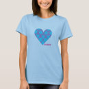 Recherche de damass tshirts Pourpre aqua