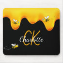 Recherche de abeilles miel tapis souris École