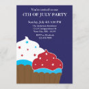Recherche de carte de partie du 4 juillet invitations Américain
