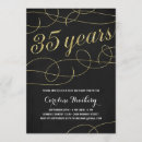Recherche de trente cinquième invitations Élégant