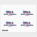 Recherche de la virginie occidentale autocollants Usa