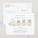 Recherche de bébé à bord cartes postales Baby shower