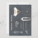 Recherche de espresso invitations Classique