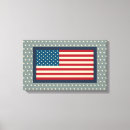Recherche de drapeau impressions sur toile Vintage