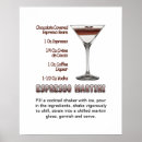 Recherche de cocktail martini posters Recette