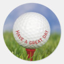 Recherche de golfeur golf autocollants Droit