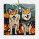 Recherche de shiba ornements Chien