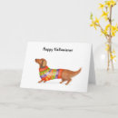 Recherche de dachshund cartes halloween Chien de saucisse