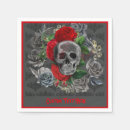 Recherche de skull serviettes Squelette
