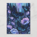 Recherche de papillon bleu cartes postales Pour tous