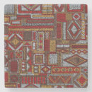 Recherche de ethnique dessous de verres Abstrait