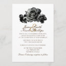 Recherche de black watercolor invitations Floral