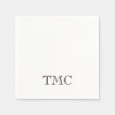 Recherche de initiale serviettes Classique