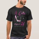 Recherche de august birthday tshirts Reine
