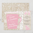Recherche de chocolat chaud invitations Fille