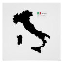 Recherche de l italie posters Blanc
