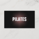 Recherche de classe de pilates cartes visite Instructeur