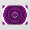 Recherche de kaléidoscope cartes postales Violet