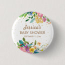 Recherche de baby shower jaune badges Rose