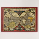 Recherche de cartes antiques puzzles Cartographie