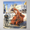 Recherche de robot vintage posters Futuriste