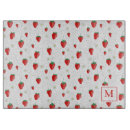Recherche de fraises rouges planches à découper Été
