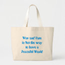 Recherche de guerres tote bags De