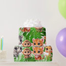Recherche de anniversaire tigre papier cadeau Jungle