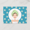 Recherche de affaires de spa cartes visite Salon de beauté