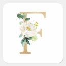 Recherche de lettre fantaisie autocollants Monogramme