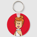 Recherche de pierre ronde porteclés Flintstone de wilma
