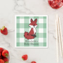 Recherche de renard rouge serviettes Mignon