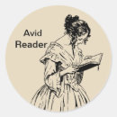 Recherche de lectrice autocollants Lecture