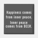 Recherche de citations de bière magnets Typographie